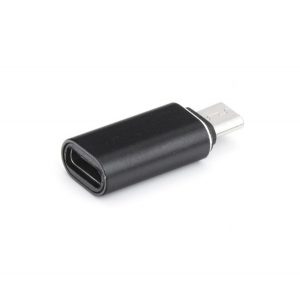 Adaptor (Tip-C - microUSB, transfer de date și încărcare) NEGRU