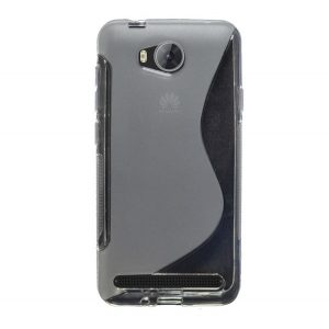 Protectie din silicon pentru telefon (S-line) TRANSPARENT Huawei Y3 II (Y3-2)