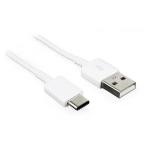 SAMSUNG transfer de date cablu de date (USB - Tip-C, încărcător rapid, 120cm) alb 