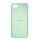 Protector de telefon din silicon (model periat) CYAN Apple iPhone 7 4.7, Apple iPhone 8 4.7, Apple iPhone SE 2 (2020), Apple iPhone SE 3 (2022)