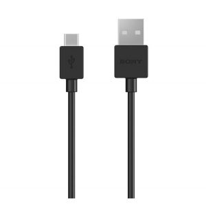 SONY UCB-20 cablu de date (USB - Tip-C, încărcător rapid, 100cm) NEGRU