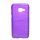 Protector de telefon din silicon (model periat) PURPLE Samsung Galaxy A3 (2017) SM-A320F