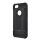 Protector de telefon din plastic Defender (rezistenta la impact mediu, interior din silicon, efect metalic, decupaj logo) NEGRU Apple iPhone 7 4.7, Apple iPhone 8 4.7