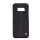 Protector de telefon din plastic NILLKIN ENGLON (efect de piele, model de cusut) NEGRU Samsung Galaxy S8 (SM-G950)