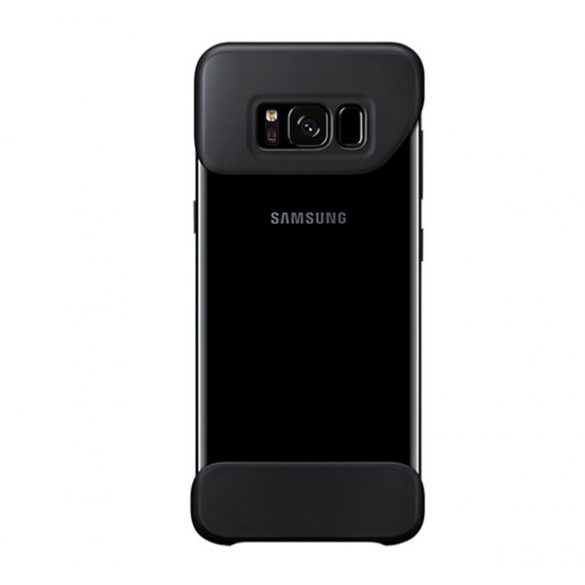 SAMSUNG plastic telefon protecție(2 bucăți) negru Samsung Galaxy S8 (SM-G950)