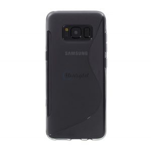 Protectie din silicon pentru telefon (S-line) CULOARE FUM Samsung Galaxy S8 Plus (SM-G955)