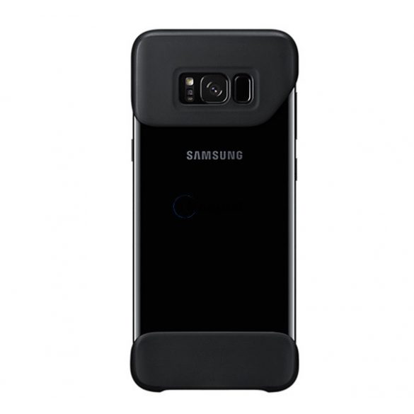 Protectie de telefon din plastic SAMSUNG (2 piese) NEGRU Samsung Galaxy S8 Plus (SM-G955)