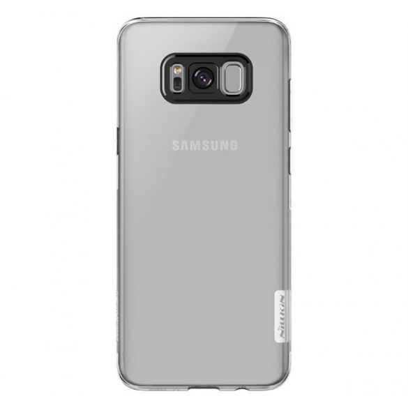 Protector de telefon din silicon NILLKIN NATURE (0,6 mm, ultrasubțire) TRANSPARENT Samsung Galaxy S8 Plus (SM-G955)