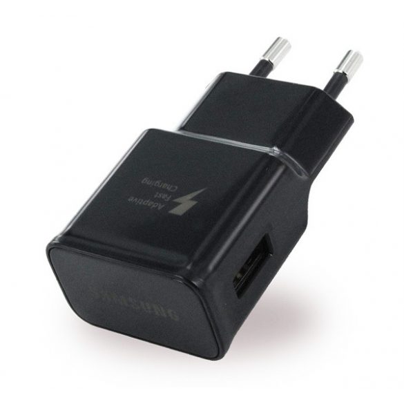 Încărcător de rețea SAMSUNG Priză USB (15W, EP-TA20EBE, încărcător rapid) NEGRU