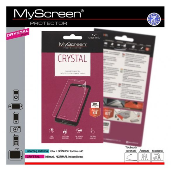 Film protector ecran MYSCREEN CRYSTAL (3H) TRANSPARENT Sony Xperia L1 (G3312)