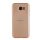 Protector de telefon din silicon (model carbon) GOLD Samsung Galaxy A3 (2017) SM-A320F