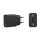 Încărcător de rețea SONY priză USB (15W, încărcător rapid PD 3.0) NEGRU