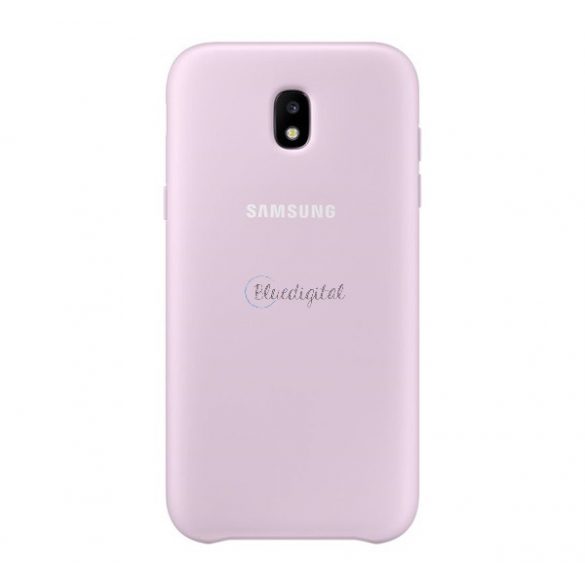 Protectie de telefon din plastic SAMSUNG (strat dublu, cauciucat) ROZ Samsung Galaxy J5 (2017) SM-J530 EU