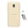 Protector de telefon din plastic NILLKIN SUPER FROSTED (cauciucat, suprafață aspră + folie de protecție a ecranului) GOLD Samsung Galaxy J3 (2017) SM-J330 EU