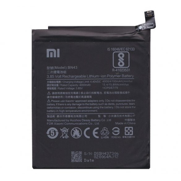 Baterie XIAOMI 4000mAh LI-Polymer Xiaomi Redmi Note 4X