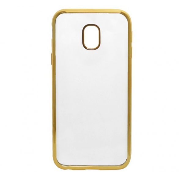 Husă silicon pentru telefon (cadru metalic) GOLD Samsung Galaxy J3 (2017) SM-J330 EU