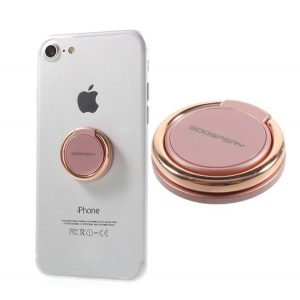 Inel suport MERCURY RING (metal, adeziv, suport telefon, suport, 360°) ROSE GOLD Motorola Moto G32 (XT2235), Motorola Moto E22 (XT2239), Xiaomi Poco M5s