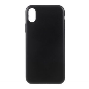 Protector de telefon din silicon (cauciucat) NEGRU Apple iPhone X 5.8, Apple iPhone XS 5.8