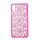 Protectie din plastic pentru telefon (model de flori damasc) MAGENTA Apple iPhone X 5.8, Apple iPhone XS 5.8