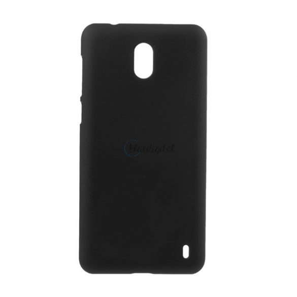 Protectie din plastic pentru telefon (cauciucat) NEGRU Nokia 2