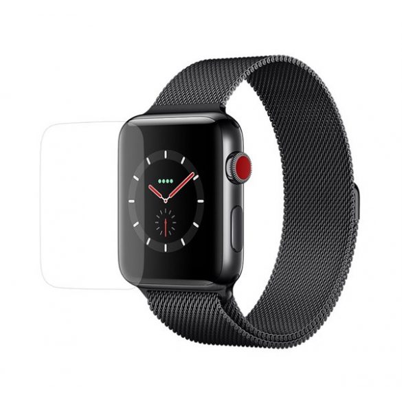 Sticlă de protecție pentru ecran (0,3 mm, 9H, NU curbată) TRANSPARENT Apple Watch Series 1 38mm, Apple Watch Series 2 38mm, Apple Watch Series 3 38mm