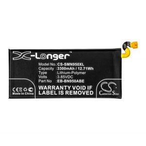 Baterie CAMERON SINO Li-Polymer (3,85V/3300mAh, compatibil cu Samsung EB-BN950ABA) NEGRU Samsung Galaxy Note 8 (SM-N950F)