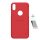 Protectie de telefon din plastic NILLKIN SUPER FROSTED (cauciucat, suprafata rugoasa, decupaj logo + folie de protectie pentru ecran) RED Apple iPhone X 5.8, Apple iPhone XS 5.8