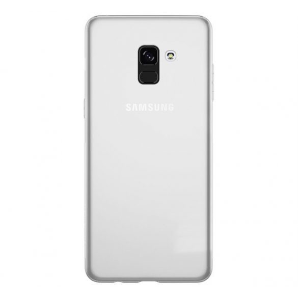 Protectie din silicon pentru telefon (ultra-subtire) TRANSPARENT Samsung Galaxy A8 Plus (2018) SM-A730F