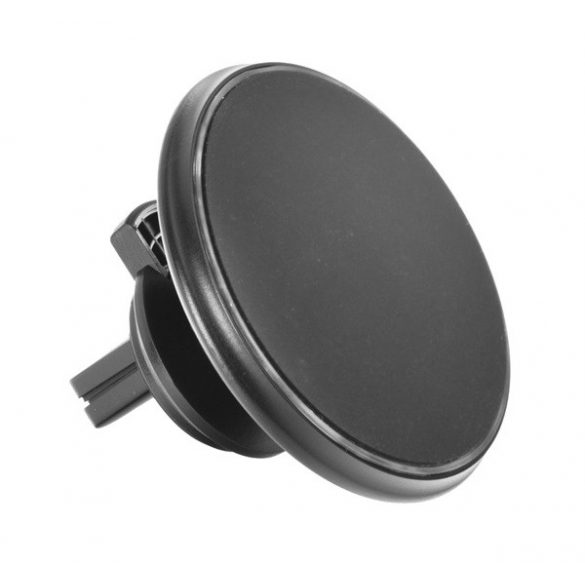 Suport auto (pentru ventilație, magnetic, 360°, 7,5 W, wireless) NEGRU