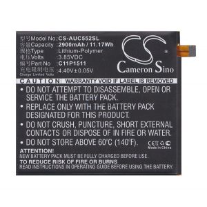 Baterie Li-Polymer CAMERON SINO (3,85V/2900mAh, compatibil cu Asus 0B200-02000500) NEGRU Asus Zenfone 3 5.5 (ZE552KL), Asus Zenfone 4 Selfie Pro (ZD552KL)