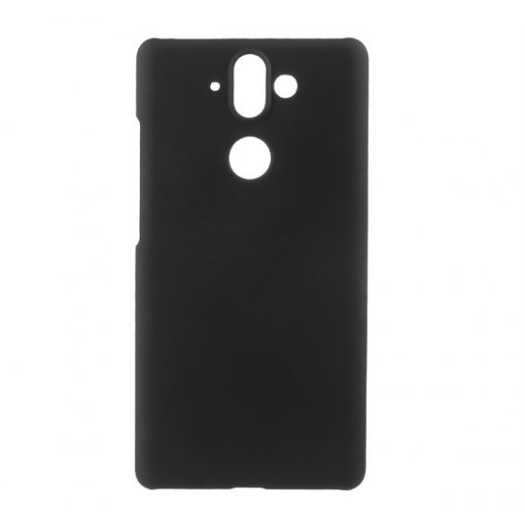 Protectie din plastic pentru telefon (lucioasa, cauciucata) NEGRU Nokia 9