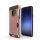 Protectie din plastic pentru telefon (interior din silicon, rezistenta medie la impact, suport card bancar, model periat) ROSE GOLD Samsung Galaxy S9 (SM-G960)