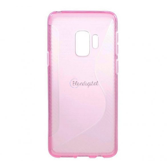 Protectie din silicon pentru telefon (linia S, model carbon) ROZ Samsung Galaxy S9 (SM-G960)