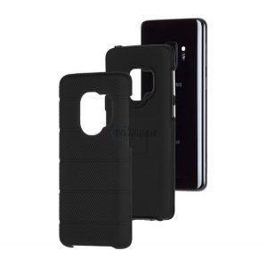 Protector de telefon din plastic CASE-MATE TOUGH MAG (ultra-subțire, interior din silicon, rezistență medie la impact) NEGRU Samsung Galaxy S9 (SM-G960)