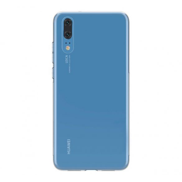 Protector de telefon din silicon (ultra-subtire) TRANSPARENT Huawei P20