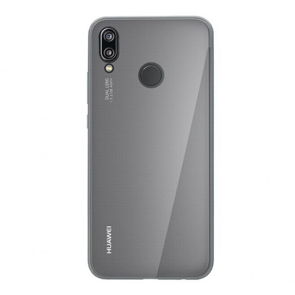 Protector de telefon din silicon (ultra-subtire) TRANSPARENT Huawei P20 Lite