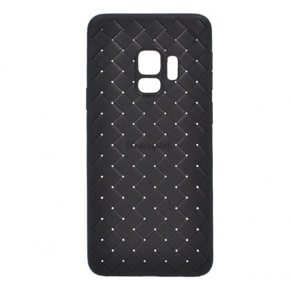 Protector de telefon din silicon BASEUS BV (model împletit) NEGRU Samsung Galaxy S9 (SM-G960)