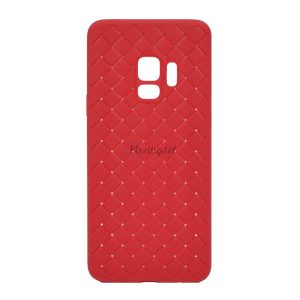 Protector de telefon din silicon BASEUS BV (model împletit) ROȘU Samsung Galaxy S9 (SM-G960)