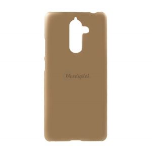 Protector de telefon din plastic (cauciucat) GOLD Nokia 7 Plus