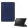 Carcasa in picioare, efect piele (FLIP, deschidere laterala, TRIFOLD, suport desktop) ALBASTRU INCHIS Huawei MediaPad M5 10.8 LTE, Huawei MediaPad M5 10.8 WIFI