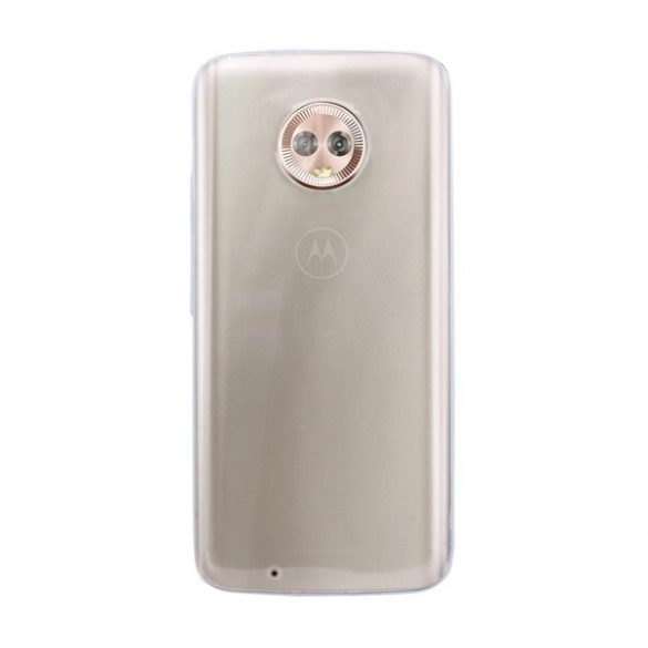 Protectie din silicon pentru telefon (ultra-subtire) TRANSPARENT Motorola Moto G6 (XT1925)