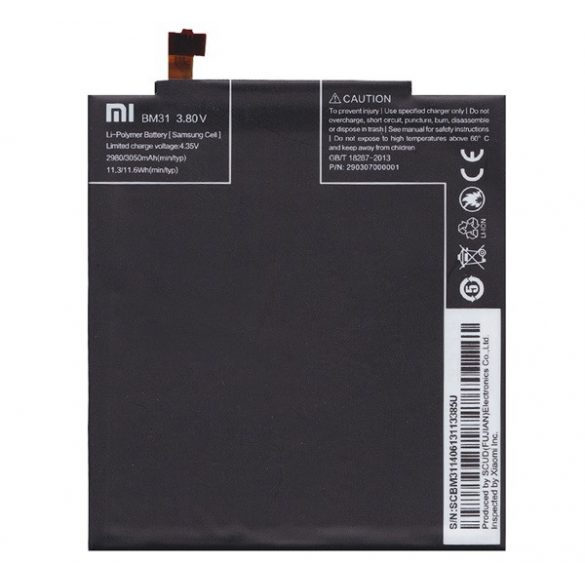 Baterie XIAOMI 3050mAh Li-Polymer Xiaomi Mi 3