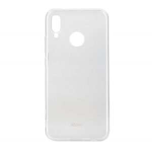 Protector de telefon din silicon ROAR ALL DAY (ultra-subtire) TRANSPARENT Huawei P20 Lite