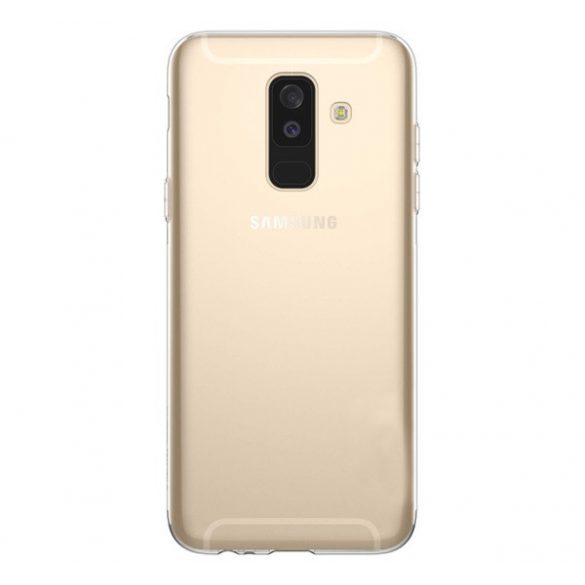 Szilikon telefonvédő (ultravékony) ÁTLÁTSZÓ Samsung Galaxy A6+ (2018) SM-A605F