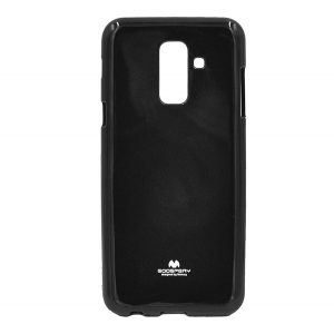 Protector de telefon din silicon MERCURY Goospery NEGRU Samsung Galaxy A6+ (2018) SM-A605F