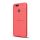 Protectie de telefon din silicon (rezistenta la impact mediu, efect piele, model de cusaturi) RED Honor 7X (2017)