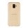 Protector de telefon din silicon (model carbon) GOLD Samsung Galaxy A6 (2018) SM-A600F