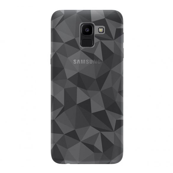 Husă silicon pentru telefon (3D, model diamant) pentru Samsung Galaxy J6 (2018) SM-J600F