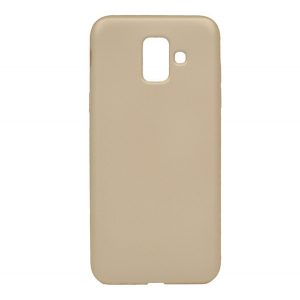 Protector de telefon din silicon (mat) GOLD Samsung Galaxy A6 (2018) SM-A600F