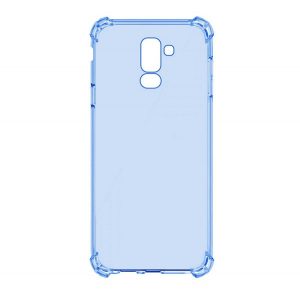 Protectie din silicon pentru telefon (rezistenta medie la impact, colt cu perna de aer) ALBASTRU Samsung Galaxy A6+ (2018) SM-A605F